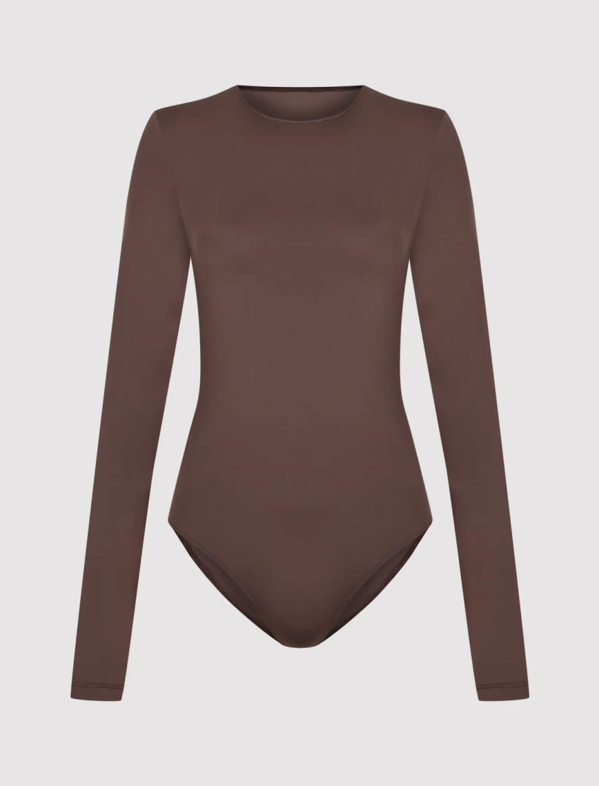 Fabby Kadın Kahverengi Bodysuit Fabby Kadın Kahverengi Bodysuit