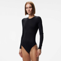 Fabby Kadın Siyah Bodysuit