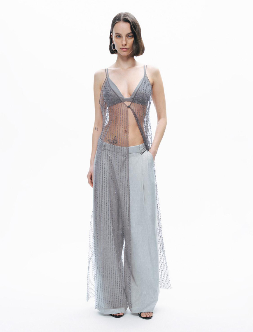 Bel Detaylı Pantolon Bel Detaylı Pantolon