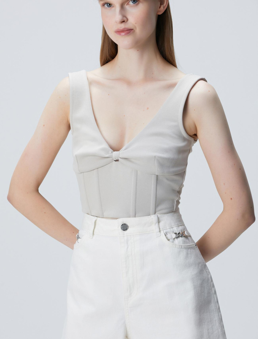 Network Kadın Taş Crop T-shirt Network Kadın Taş Crop T-shirt