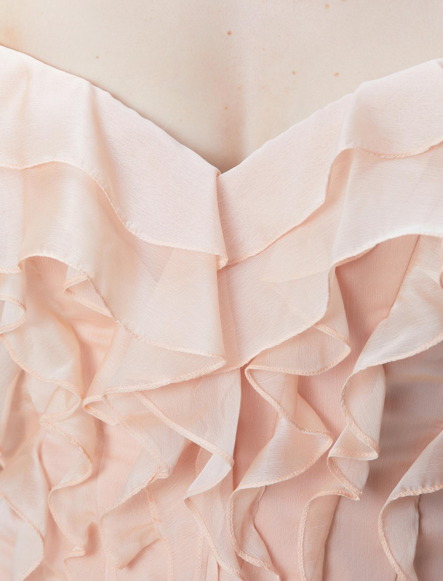 Network Kadın Somon Mini Abiye Elbise Network Kadın Somon Mini Abiye Elbise