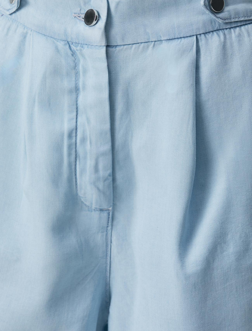 Network Kadın Açık Mavi Mini Denim Şort Network Kadın Açık Mavi Mini Denim Şort