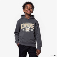 Converse Boxy Çocuk Antrasit Hoodie Converse Boxy Çocuk Antrasit Hoodie