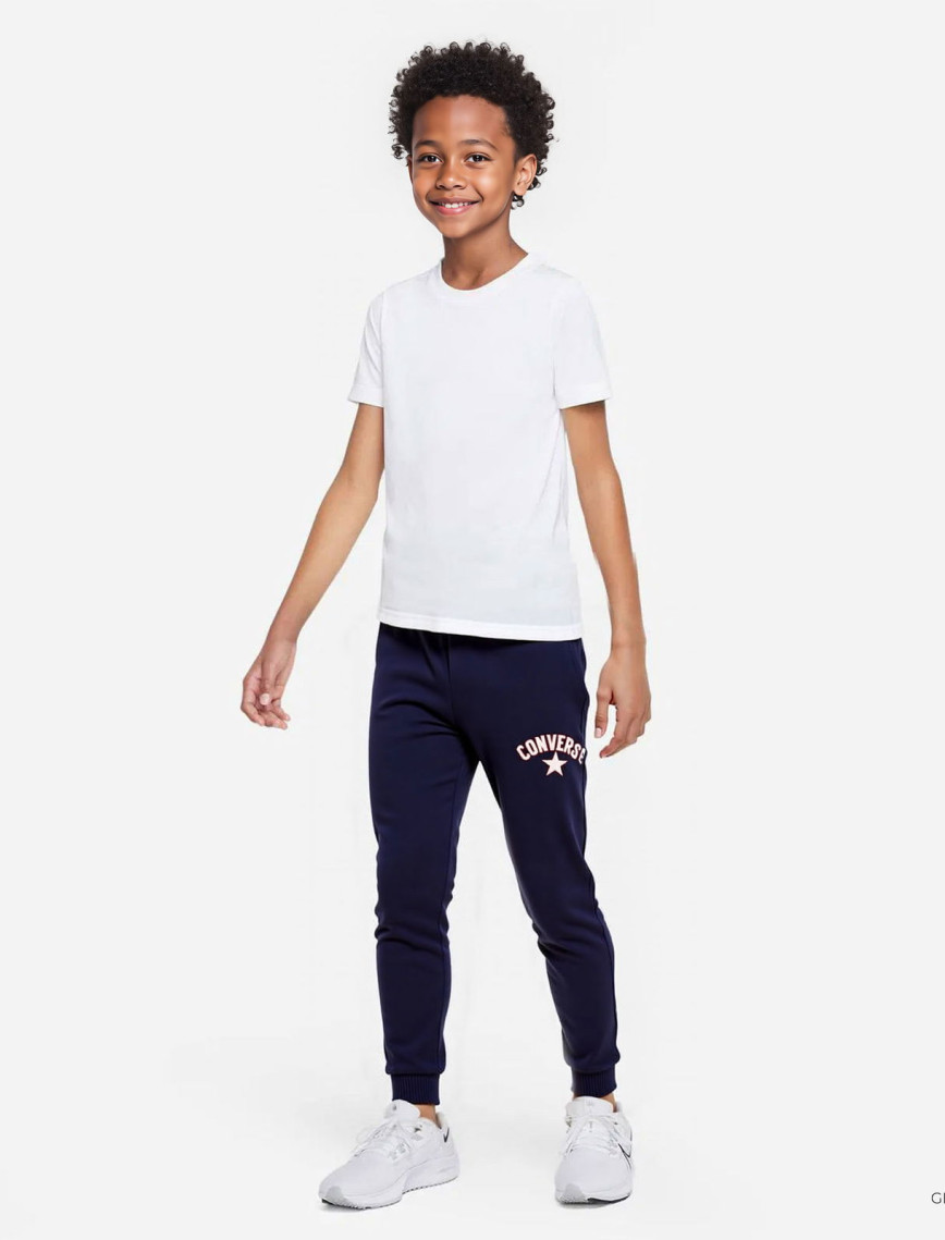 Converse Retro Varsıty Çocuk Siyah Eşofman Altı Converse Retro Varsıty Çocuk Siyah Eşofman Altı