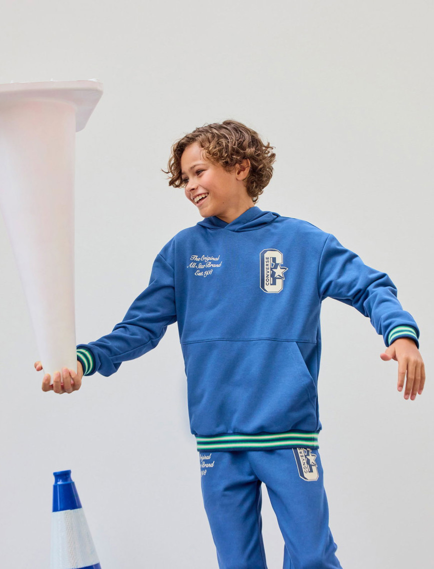 Converse Retro Varsıty Çocuk Lacivert Eşofman Altı