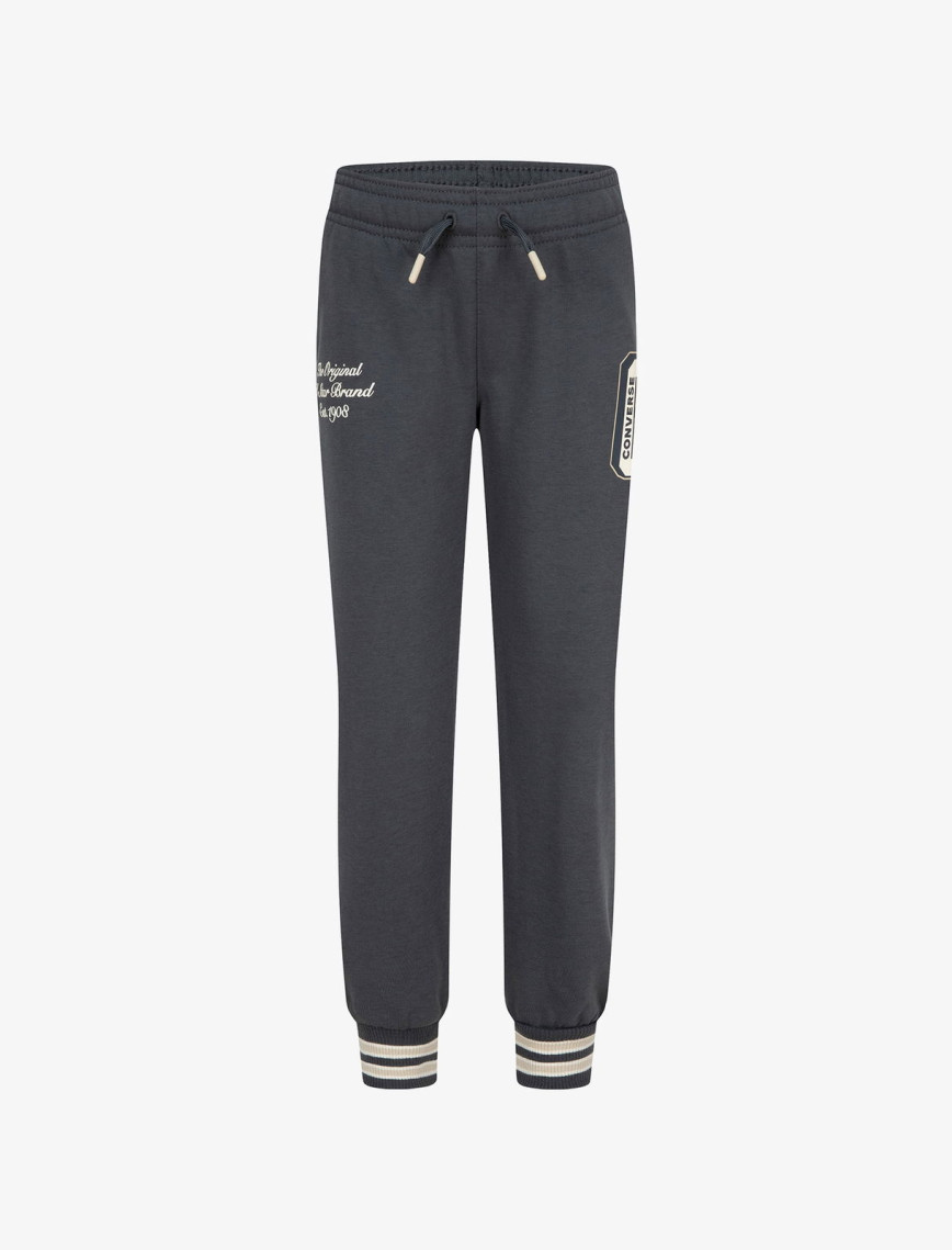Converse Retro Varsıty Çocuk Antrasit Eşofman Altı