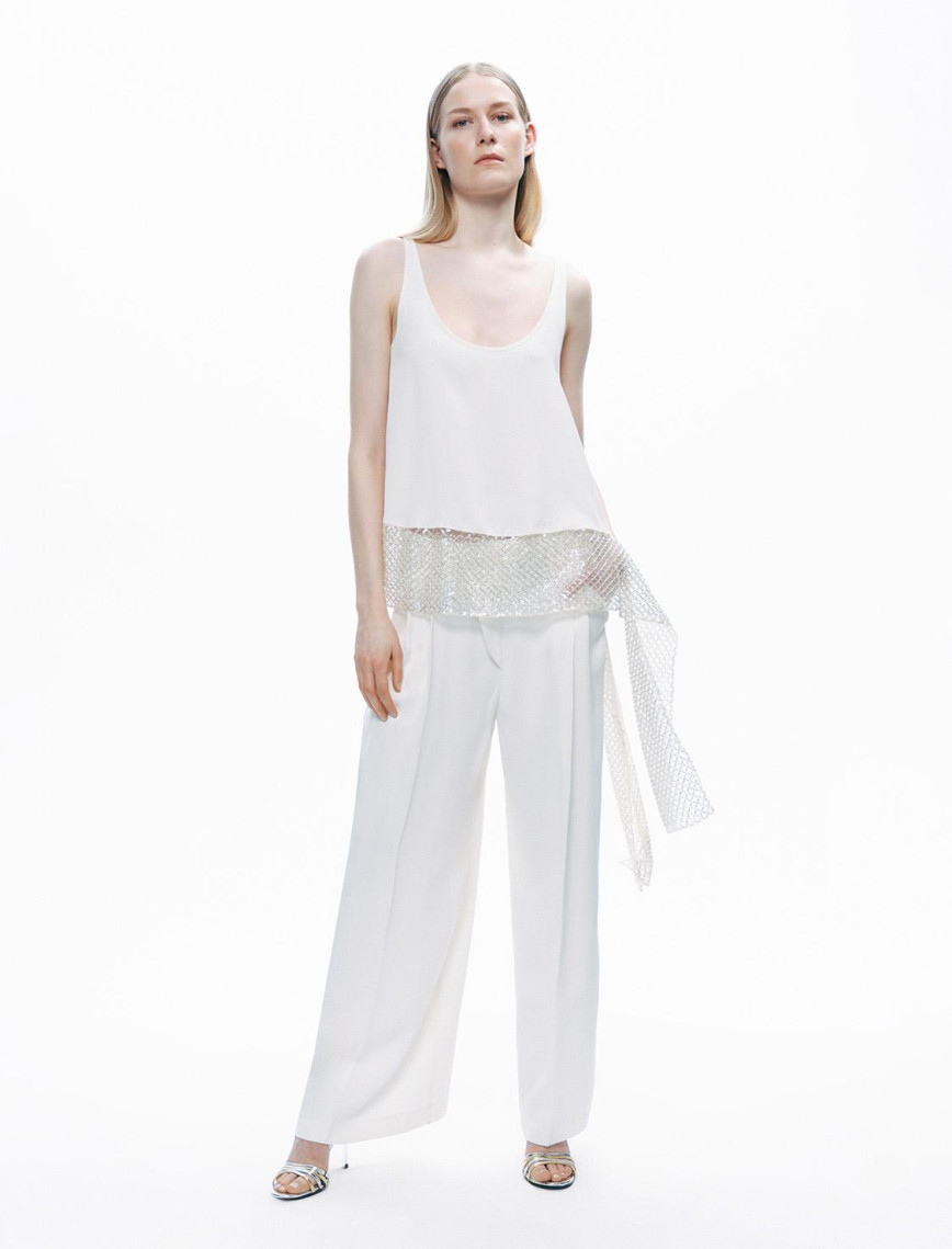 Bağlama Detaylı Bluz Bağlama Detaylı Bluz