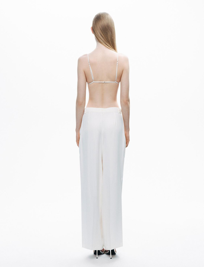 Asimetrik Pat Detaylı Pantolon Asimetrik Pat Detaylı Pantolon