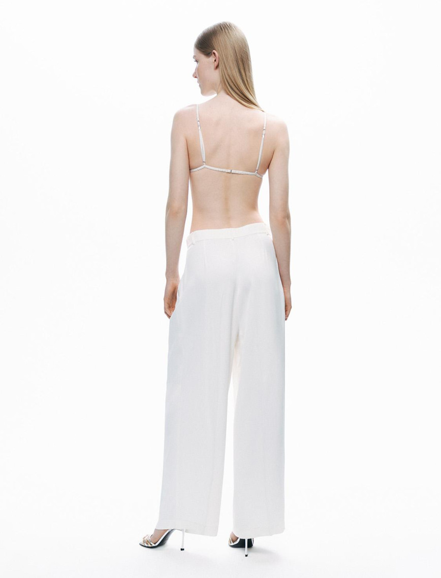 Asimetrik Pat Detaylı Pantolon Asimetrik Pat Detaylı Pantolon