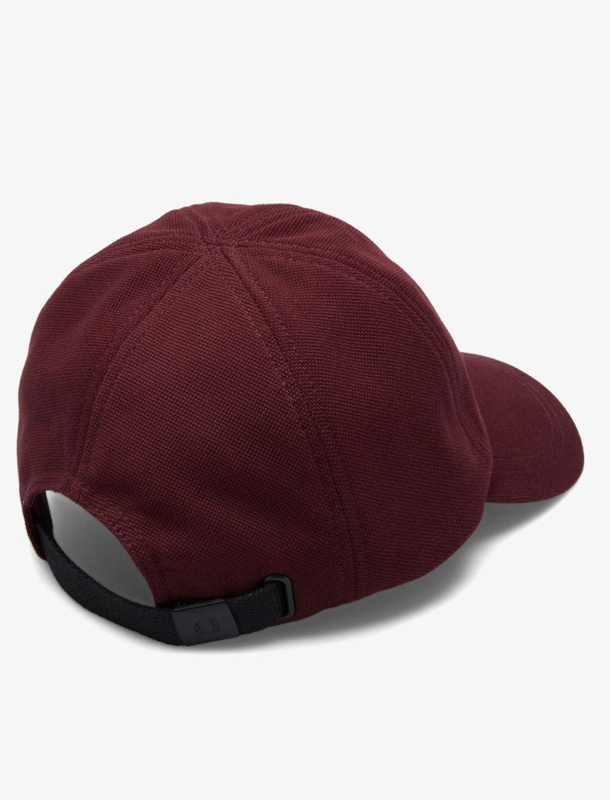 Fred Perry Pique Unisex Bordo Şapka Fred Perry Pique Unisex Bordo Şapka