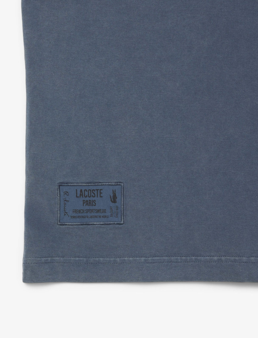 Lacoste Erkek Regular Fit Bisiklet Yaka Lacivert T-Shirt Lacoste Erkek Regular Fit Bisiklet Yaka Lacivert T-Shirt