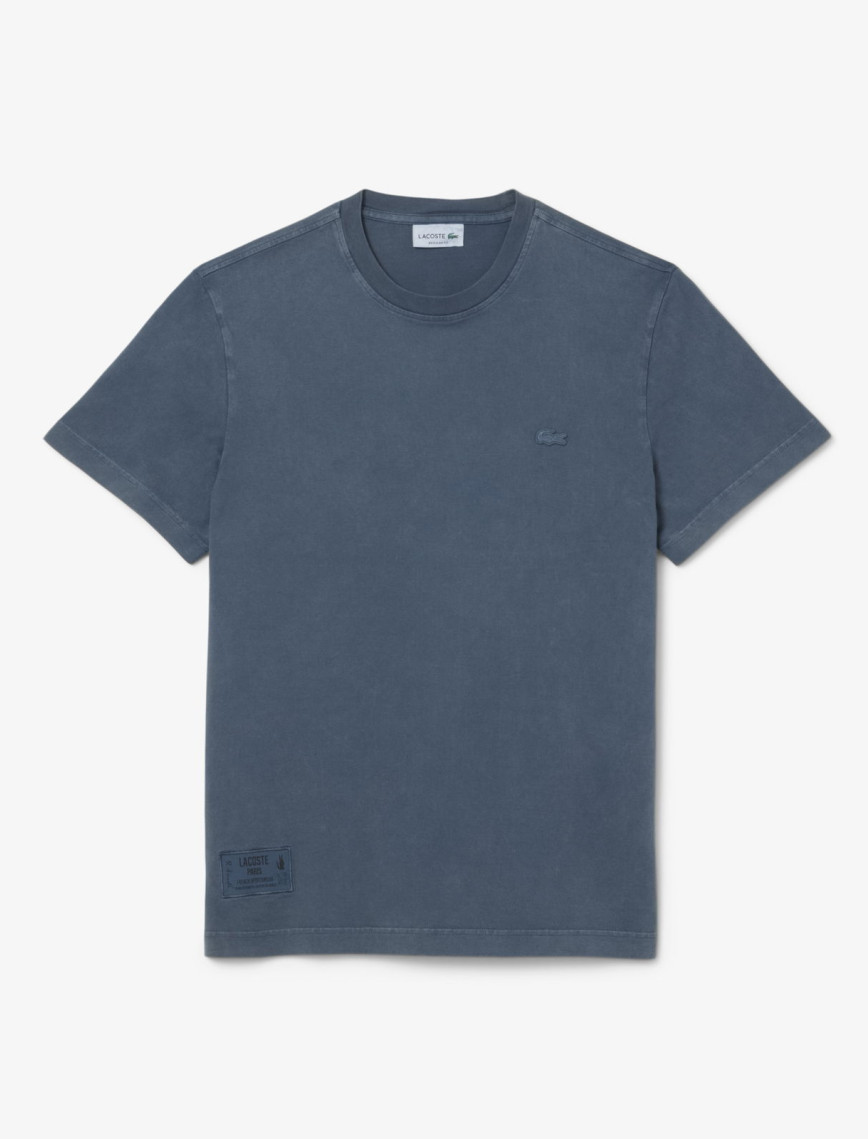 Lacoste Erkek Regular Fit Bisiklet Yaka Lacivert T-Shirt Lacoste Erkek Regular Fit Bisiklet Yaka Lacivert T-Shirt
