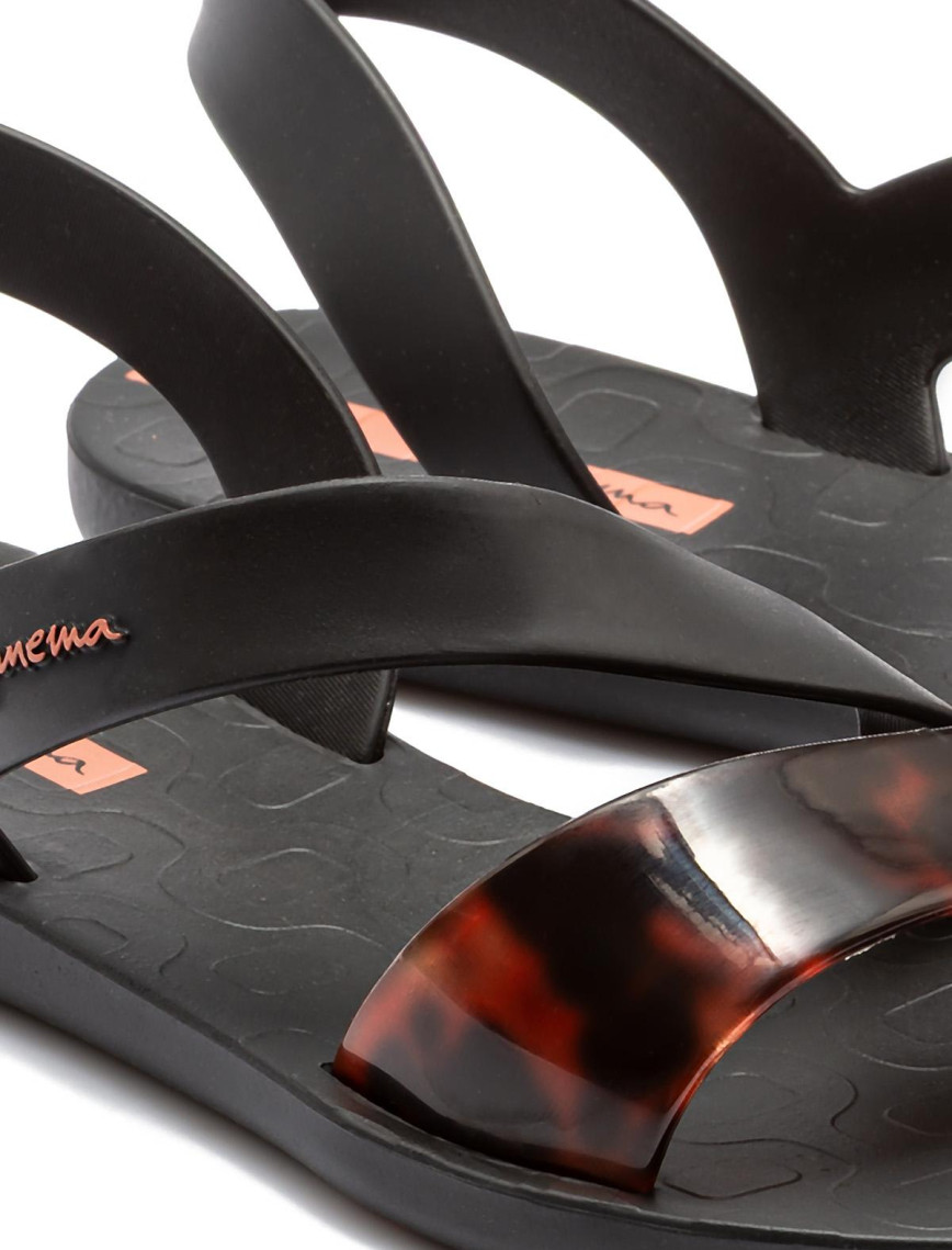 Vibe Fem Kadın Sandalet Siyah-Leopar 35/42 Vibe Fem Kadın Sandalet Siyah-Leopar 35/42