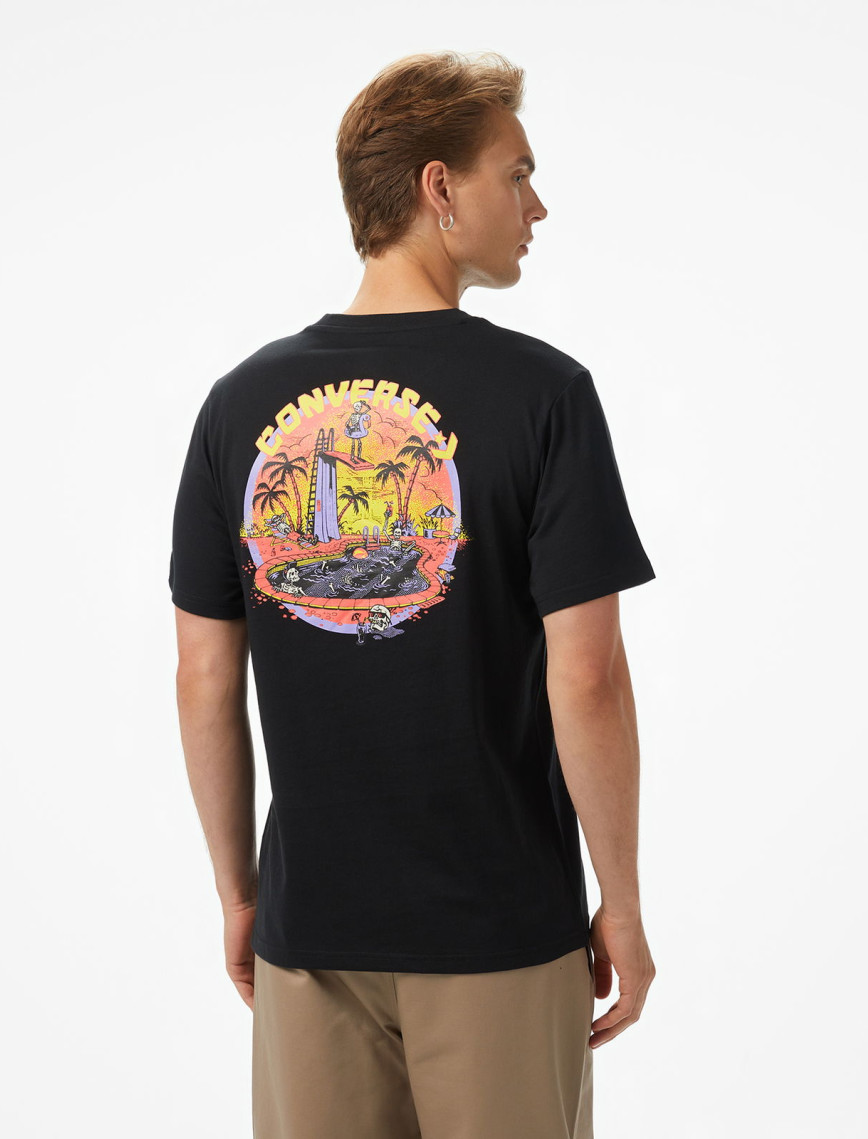 Converse Erkek Siyah T-Shirt Converse Erkek Siyah T-Shirt