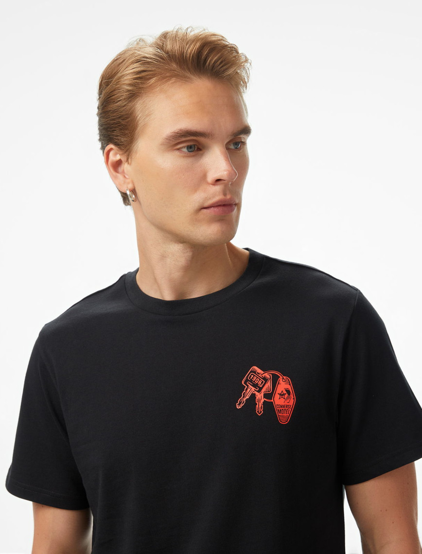 Converse Erkek Siyah T-Shirt Converse Erkek Siyah T-Shirt