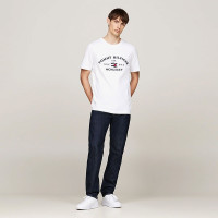 Tommy Hilfiger Nautical Arch Erkek Beyaz T-Shirt Tommy Hilfiger Nautical Arch Erkek Beyaz T-Shirt
