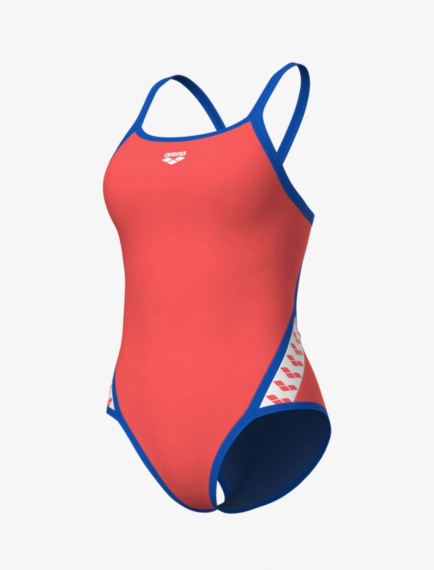 Arena Solid Kadın Kırmızı Yüzücü Mayosu Arena Solid Kadın Kırmızı Yüzücü Mayosu