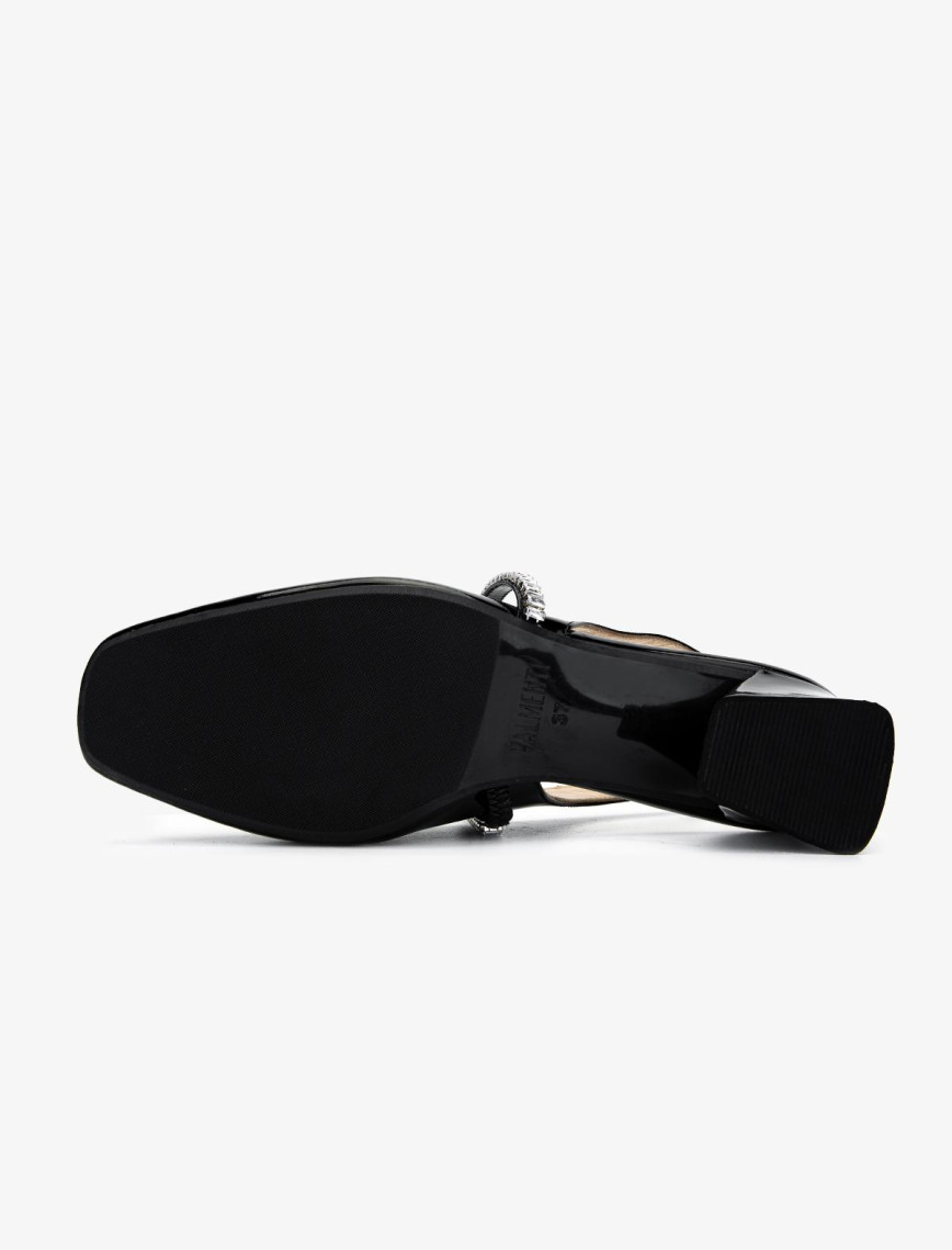 Valmenti Kadın Hakiki Deri Siyah Rugan Topuklu Ayakkabı Valmenti Kadın Hakiki Deri Siyah Rugan Topuklu Ayakkabı