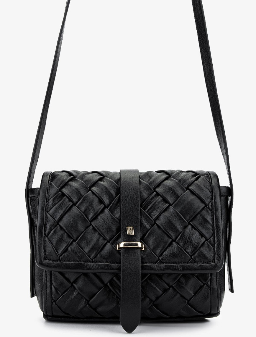 Valmenti Kadın Hakiki Deri Siyah Deri Postacı Çanta Valmenti Kadın Hakiki Deri Siyah Deri Postacı Çanta