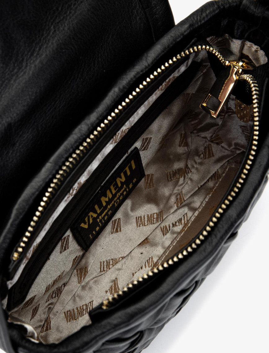 Valmenti Kadın Hakiki Deri Siyah Deri Postacı Çanta Valmenti Kadın Hakiki Deri Siyah Deri Postacı Çanta