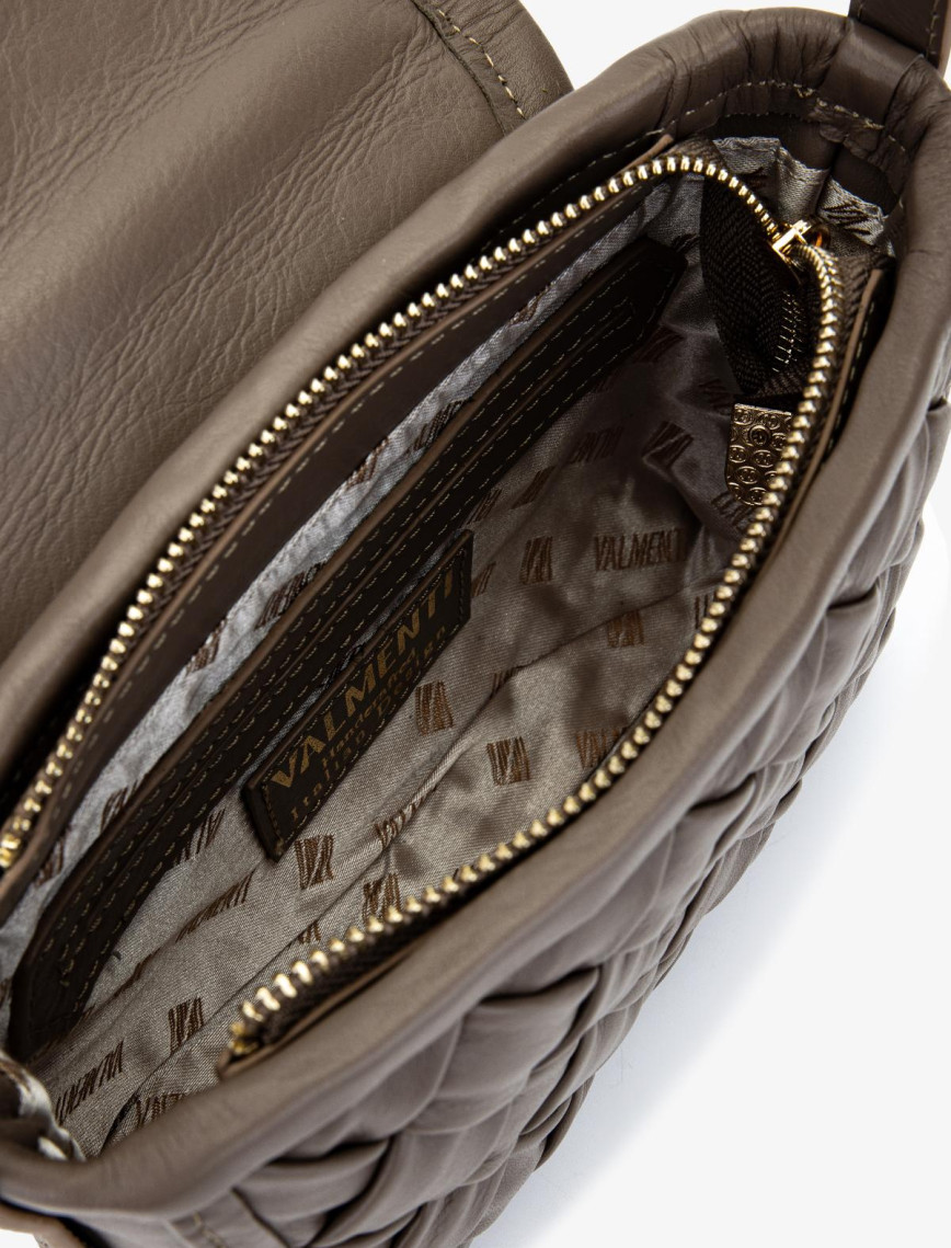 Valmenti Kadın Hakiki Deri Vizon Postacı Çanta Valmenti Kadın Hakiki Deri Vizon Postacı Çanta