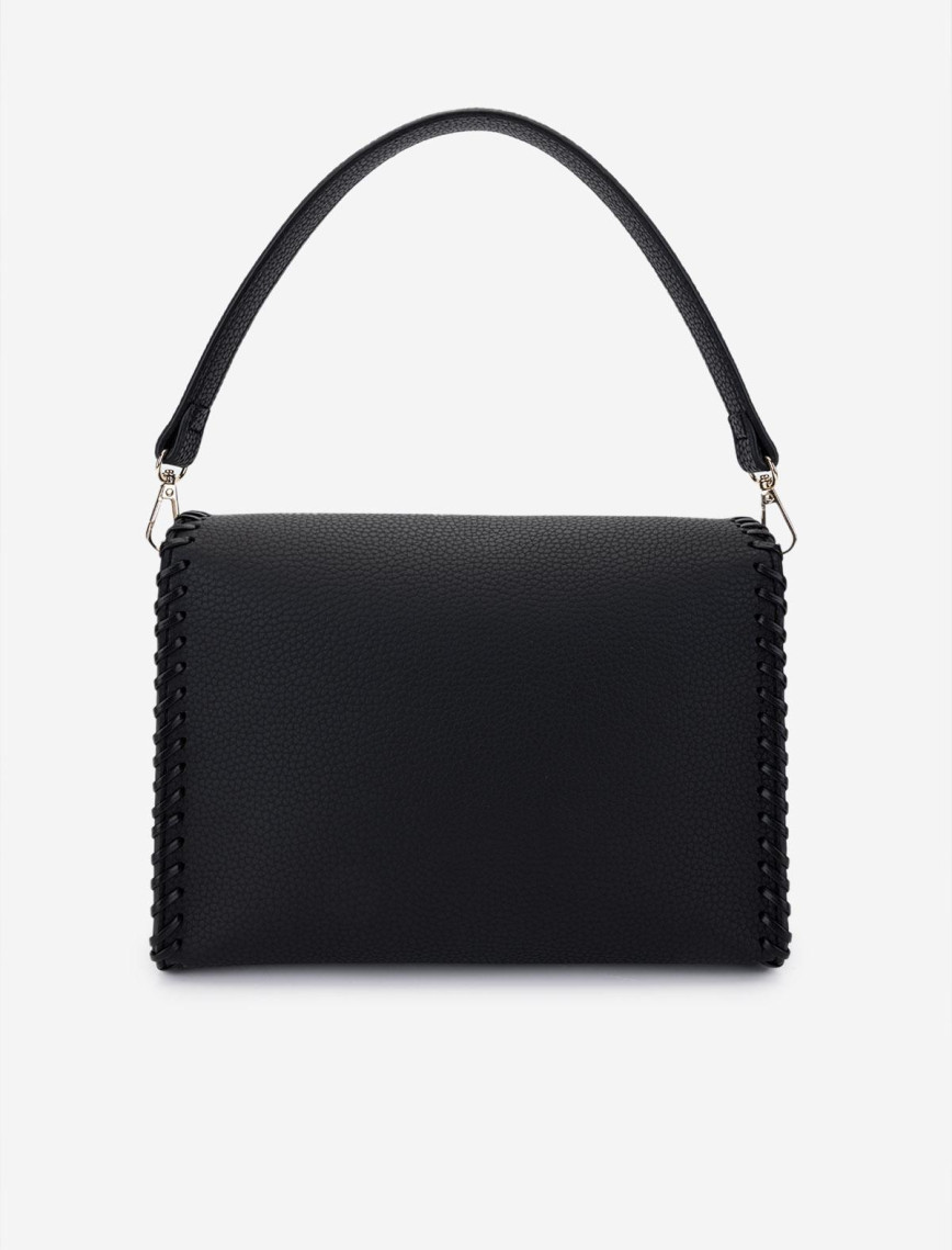 Valmenti Kadın Vegan Siyah Postacı Çanta Valmenti Kadın Vegan Siyah Postacı Çanta