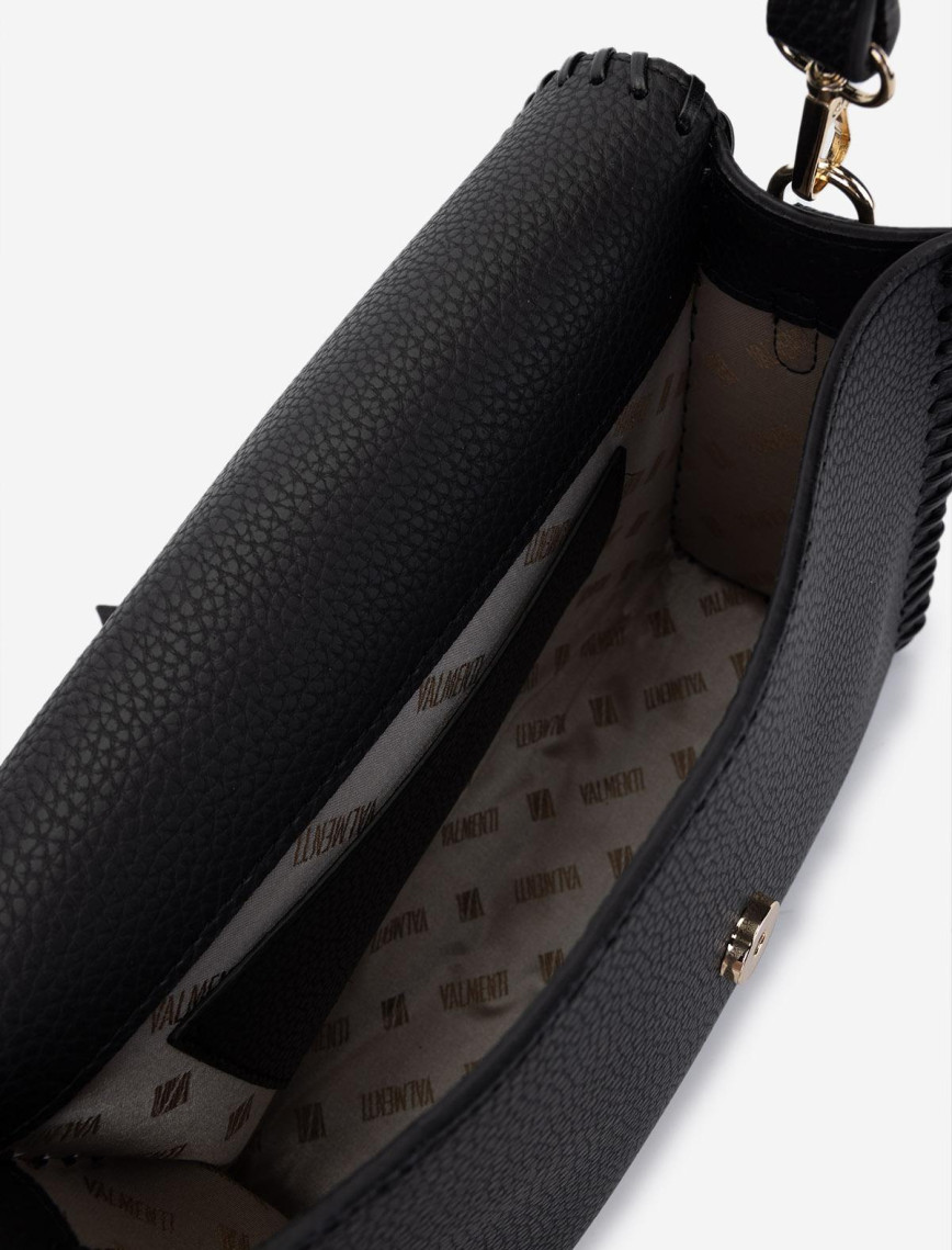 Valmenti Kadın Vegan Siyah Postacı Çanta Valmenti Kadın Vegan Siyah Postacı Çanta