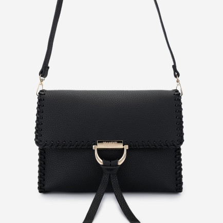 Valmenti Kadın Vegan Siyah Postacı Çanta