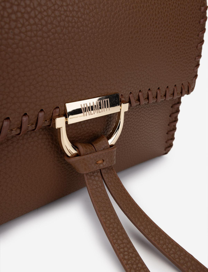 Valmenti Kadın Vegan Taba Postacı Çanta Valmenti Kadın Vegan Taba Postacı Çanta