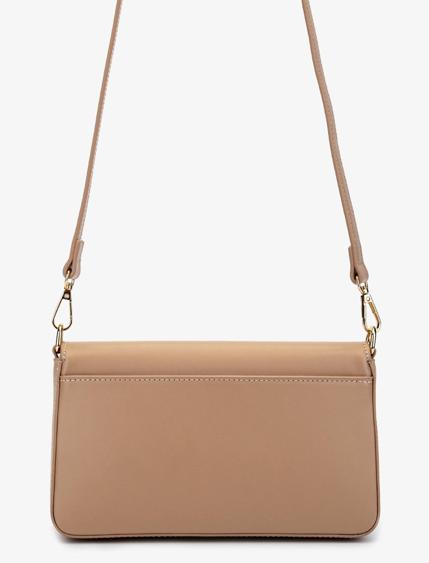 Valmenti Kadın Vegan Bej Postacı Çanta Valmenti Kadın Vegan Bej Postacı Çanta