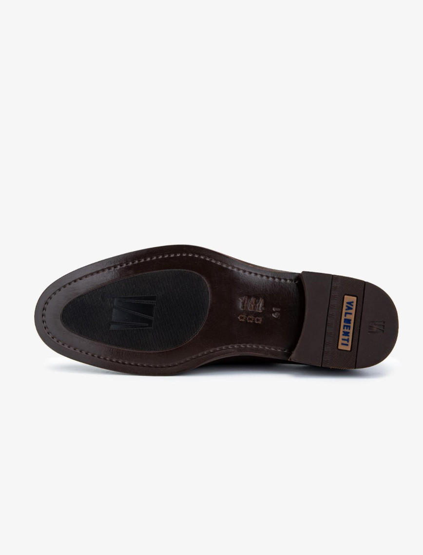 Valmenti Erkek Hakiki Deri Kahverengi Klasik Ayakkabı Valmenti Erkek Hakiki Deri Kahverengi Klasik Ayakkabı