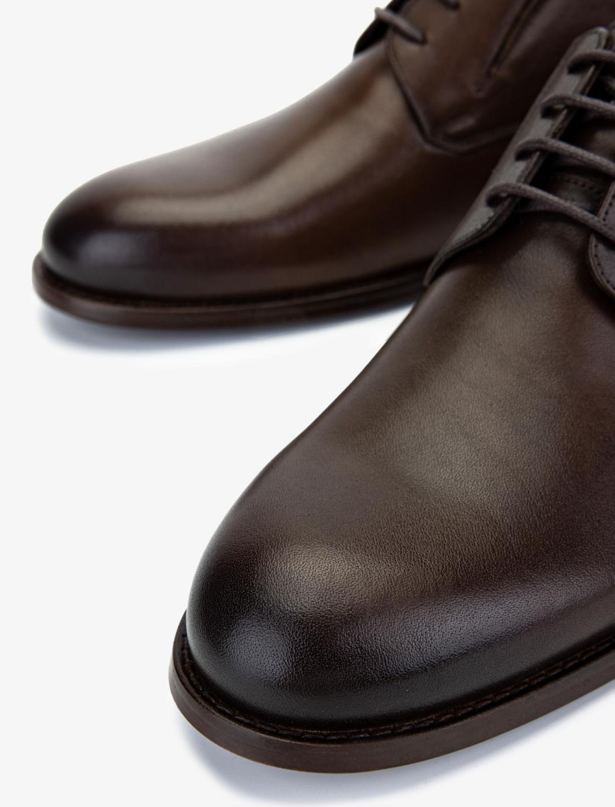 Valmenti Erkek Hakiki Deri Kahverengi Klasik Ayakkabı Valmenti Erkek Hakiki Deri Kahverengi Klasik Ayakkabı