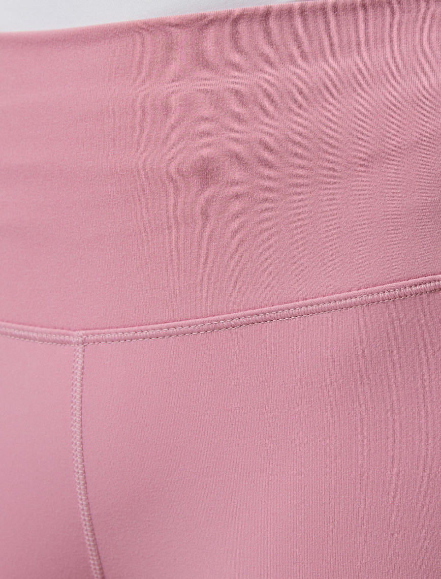 Nike One Dri-Fit Heritage Kadın Pembe Tayt Nike One Dri-Fit Heritage Kadın Pembe Tayt