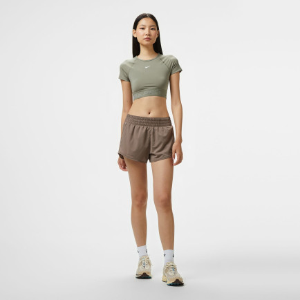 Nike One Dri-Fit Kadın Kahverengi Şort Nike One Dri-Fit Kadın Kahverengi Şort