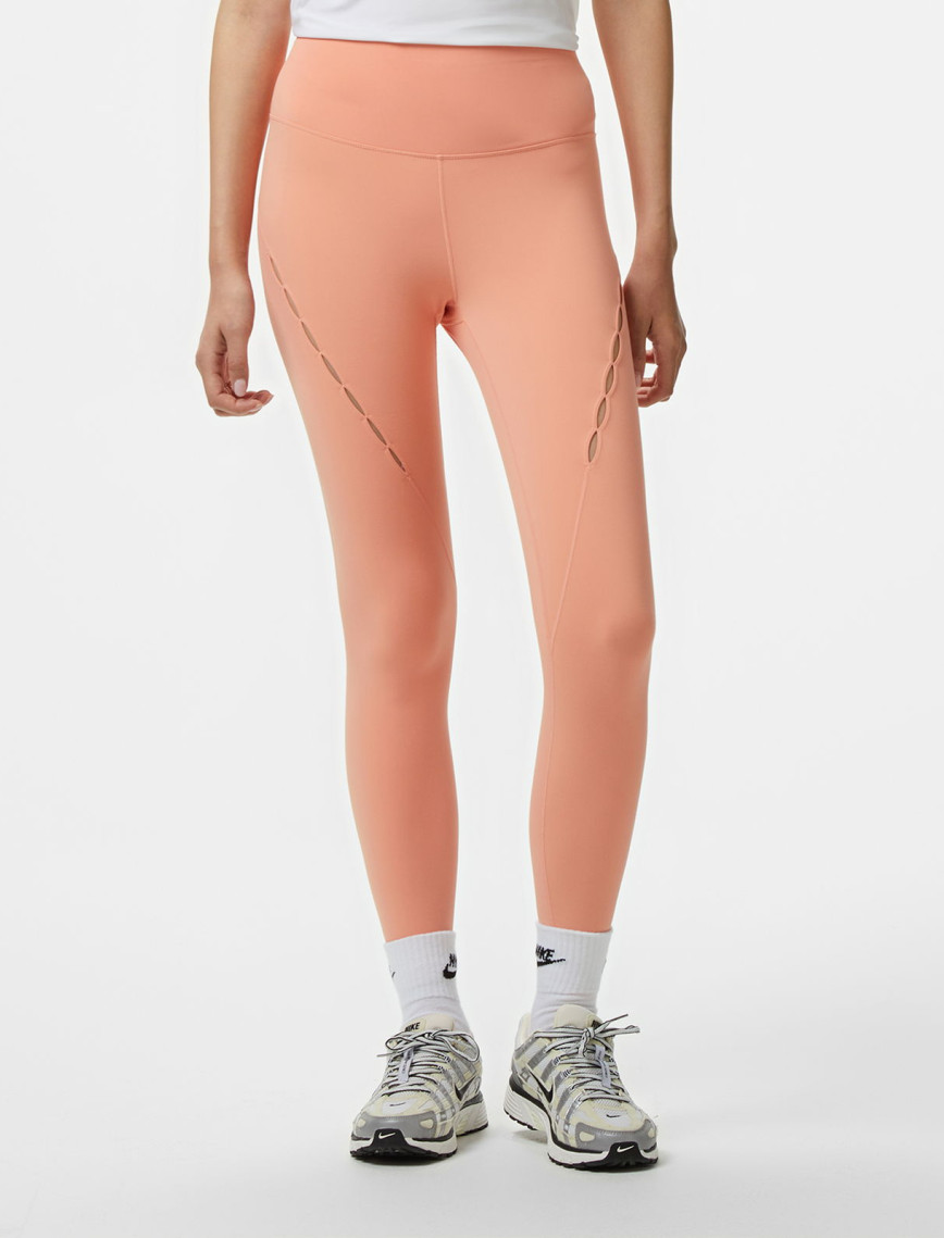 Nike One Dri-Fit 7/8 Kadın Turuncu Tayt Nike One Dri-Fit 7/8 Kadın Turuncu Tayt