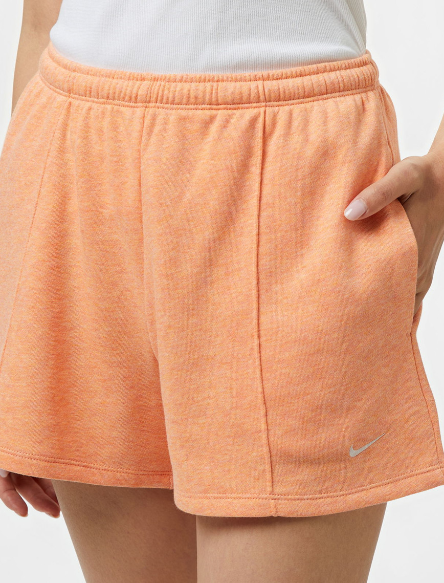 Nike Sportswear Chill Terry 10 cm Kadın Turuncu Şort Nike Sportswear Chill Terry 10 cm Kadın Turuncu Şort