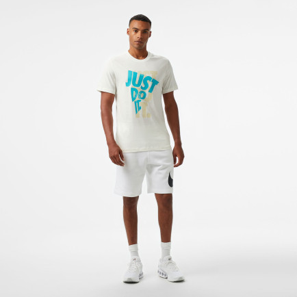 Nike Club Erkek Beyaz Şort Nike Club Erkek Beyaz Şort