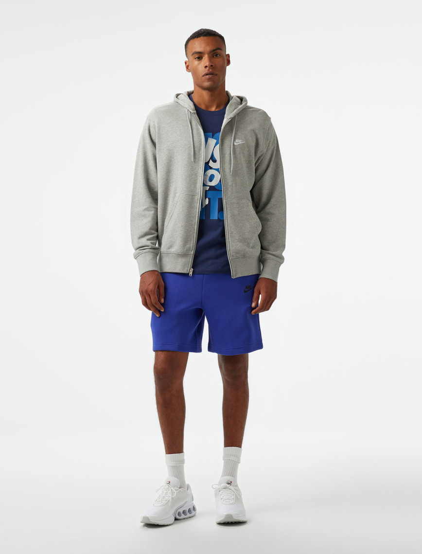 Nike Club Fleece Erkek Gri Eşofman Üstü Nike Club Fleece Erkek Gri Eşofman Üstü