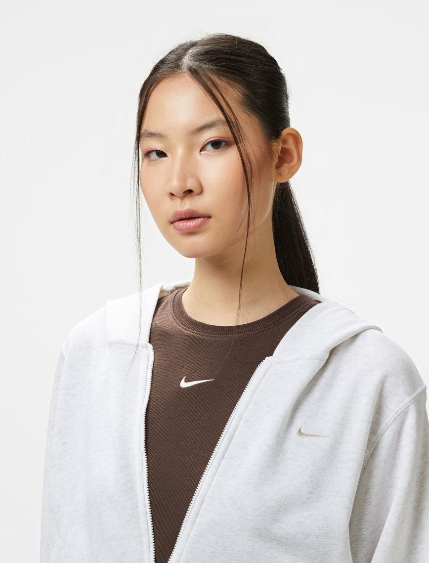 Nike Sportswear Chill Terry Kadın Gri Eşofman Üstü Nike Sportswear Chill Terry Kadın Gri Eşofman Üstü