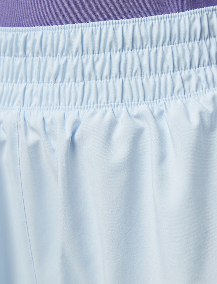 Nike One Dri-Fit 8 cm Kadın Mavi Şort Nike One Dri-Fit 8 cm Kadın Mavi Şort