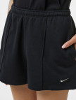 Nike Sportswear Chill Terry 10 cm Kadın Siyah Şort Nike Sportswear Chill Terry 10 cm Kadın Siyah Şort