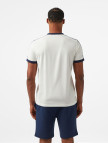 Fred Perry Taped Ringer Erkek Beyaz T-Shirt Fred Perry Taped Ringer Erkek Beyaz T-Shirt