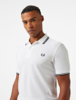 Fred Perry Twin Tipped Erkek Beyaz T-Shirt Fred Perry Twin Tipped Erkek Beyaz T-Shirt