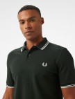 Fred Perry Twin Tipped Erkek Yeşil T-Shirt Fred Perry Twin Tipped Erkek Yeşil T-Shirt