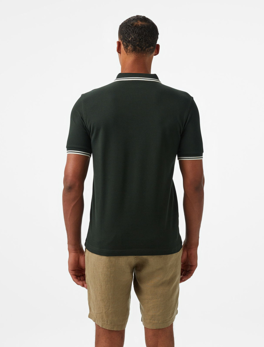 Fred Perry Twin Tipped Erkek Yeşil T-Shirt Fred Perry Twin Tipped Erkek Yeşil T-Shirt
