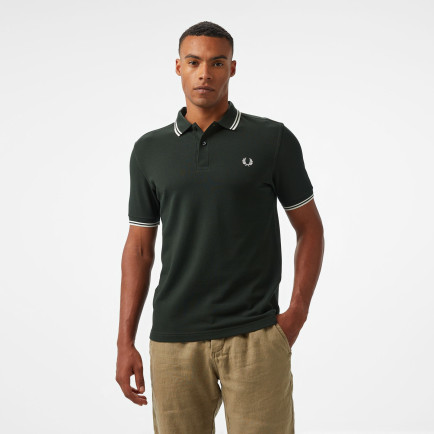Fred Perry Twin Tipped Erkek Yeşil T-Shirt Fred Perry Twin Tipped Erkek Yeşil T-Shirt