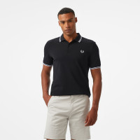 Fred Perry Twin Tipped Erkek Siyah T-Shirt Fred Perry Twin Tipped Erkek Siyah T-Shirt