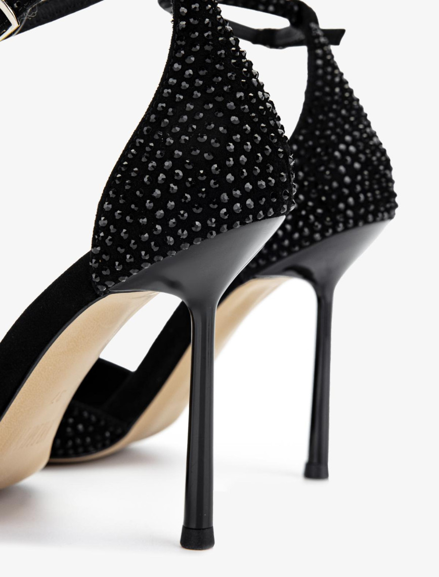 Valmenti Kadın Siyah Topuklu Ayakkabı Valmenti Kadın Siyah Topuklu Ayakkabı