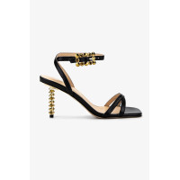 Valmenti Kadın Siyah Deri Topuklu Ayakkabı Valmenti Kadın Siyah Deri Topuklu Ayakkabı