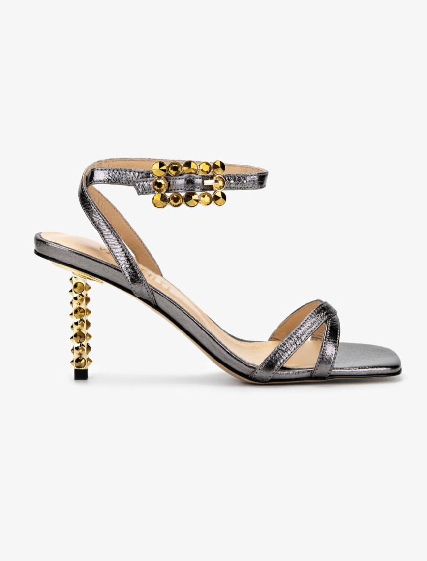 Valmenti Kadın Gri Topuklu Ayakkabı Valmenti Kadın Gri Topuklu Ayakkabı